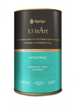 "Антистресс" -зеленый листовой отборный чай 5,5 teArt